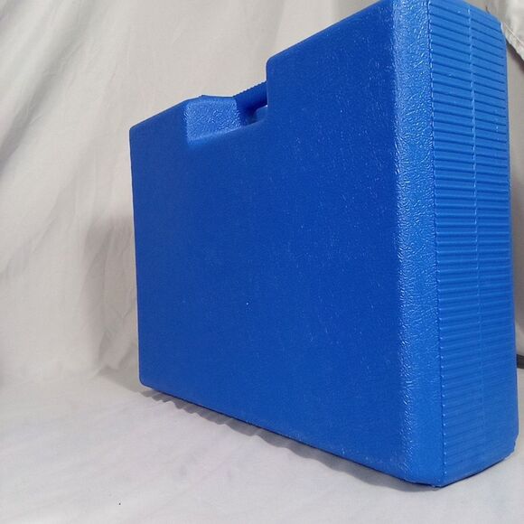 s-l400.jpg Vintage K’NEX Large Blue Flip Top Carrying Storage Case Empty Organizer Box